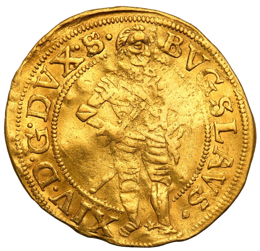 Pomorze. Bogusław XIV (1625-1637) dukat bez daty, Szczecin